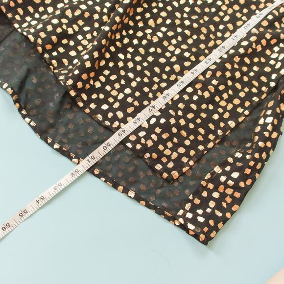 NEW Swimsuits for All Black Gold Dot Swimsuit Cover Up Kaftan Dress Size M/L - Picture 6 of 7